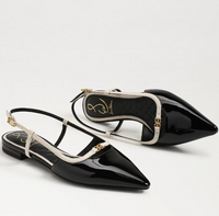 Cohen Flat in Black/Ivory *FINAL SALE*