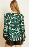 Stella Top in Rhythmic Zebra *FINAL SALE*