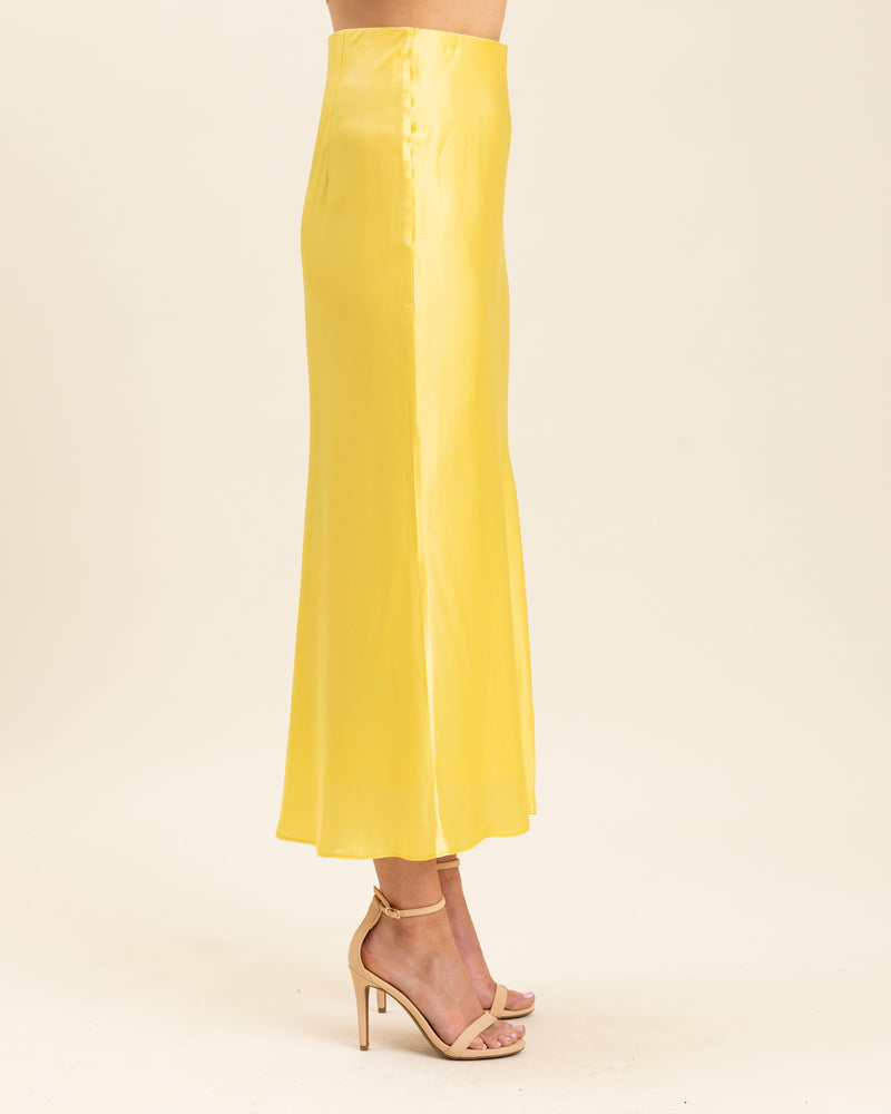 Rhodes Skirt in Lemon Drop