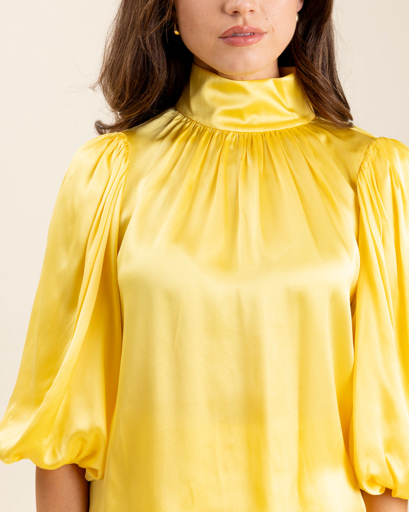 Carmen Top in Lemon Drop