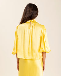 Carmen Top in Lemon Drop