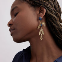 Orchard Earrings in Blues