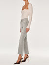 Bridget Cropped Jean in Light Smoke