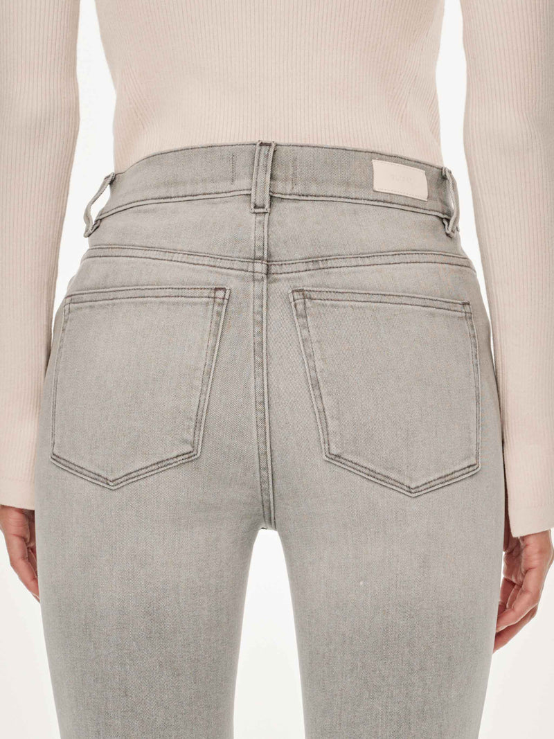 Bridget Cropped Jean in Light Smoke