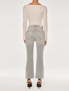 Bridget Cropped Jean in Light Smoke