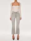 Bridget Cropped Jean in Light Smoke