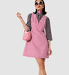 Ricky Chambray Dress in Pink