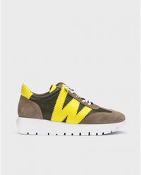 Racer Platform Sneakers in Wild