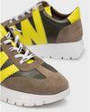 Racer Platform Sneakers in Wild