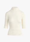 The Amelia Top in Ivory