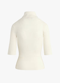 The Amelia Top in Ivory