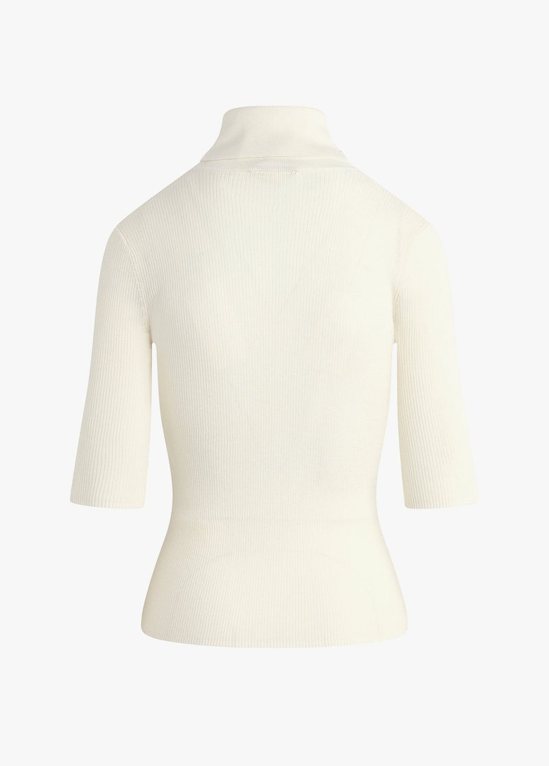 The Amelia Top in Ivory