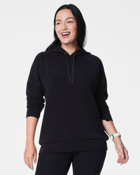 AirEssentials Long Hoodie in Black