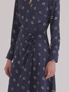 Hazy Dot Dress in Navy Combo *FINAL SALE*