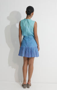 Niza Dress in Sea Blue