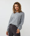 Melange Strass Stone Sweater in Grey